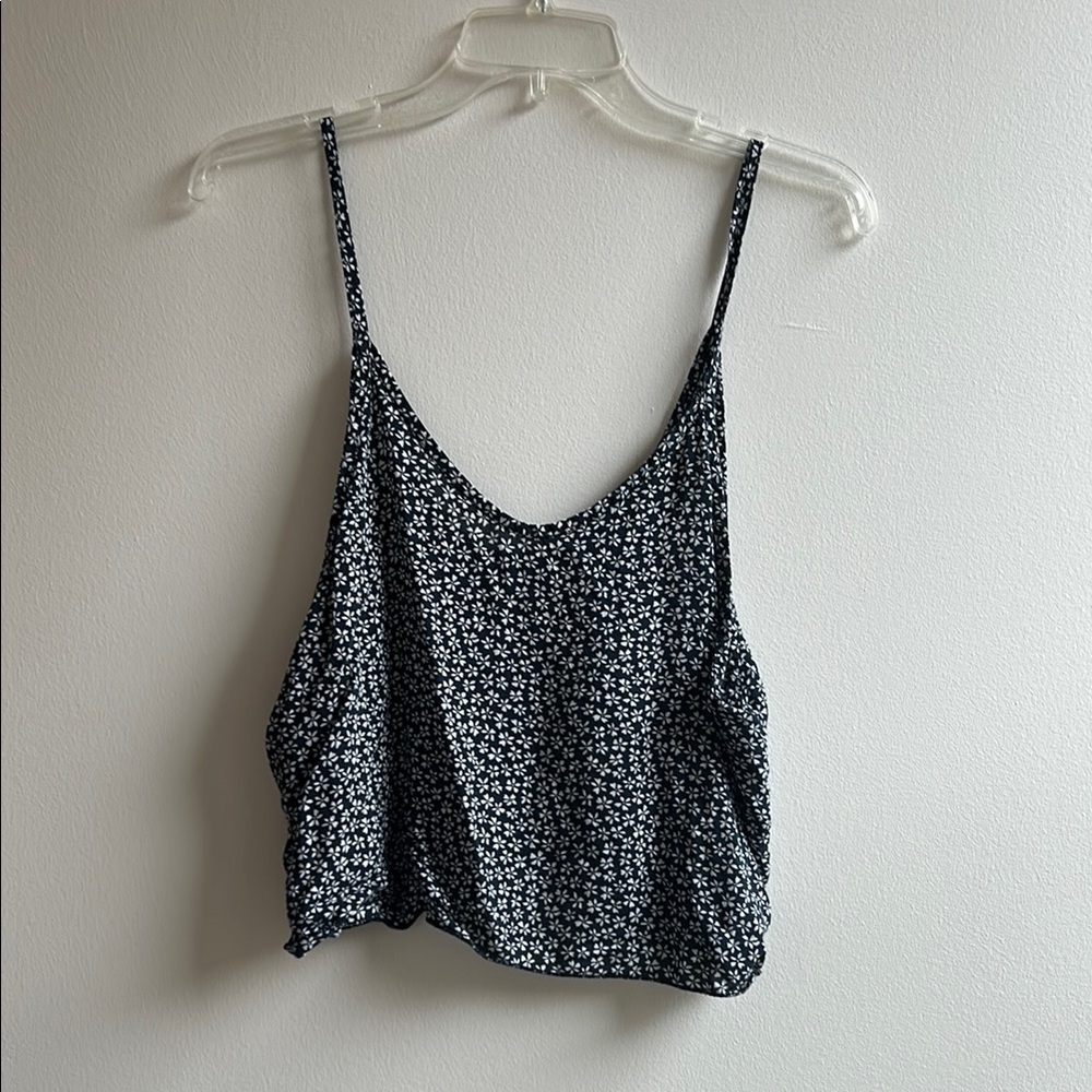 Brandy Melville Floral Crop Top